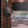 Energizer 15A 2-Outlet Smart WiFi Outdoor Plug EOX3-1002-BLK 552210