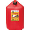 Midwest Can 6 Gal. Plastic Auto Shut Off Gasoline Fuel Can, Red 6610 574582