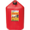 Midwest Can 6 Gal. Plastic Auto Shut Off Gasoline Fuel Can, Red 6610 574582
