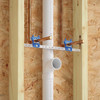 HoldRite 10 to 18 In. Stout Bracket Galvanized Telescoping Brackets & Clamps Kit