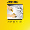Instant Power Drain Snake 18 In. Hair Clog Removal Tool 2301 431356