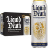 Liquid Death 19.2 Oz. 100% Mountain Water 1700076 Pack of 12 601612