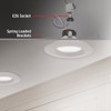 Energizer 6 In. 1100 Lm. RGB & CCT LED Smart Recessed Retrofit Light Kit EDC2-1001-RGB 518164