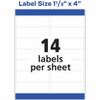 Avery&reg; Easy Peel Address Label 18262 SPR-AVE18262