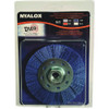 Dico Nyalox 4-1-2 In. Fine Blue Angle Grinder Wheel Brush 7200079 380094
