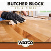 Watco 16 Oz. Butcher Block Oil & Finish 241758 643908