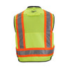 Class 2 Surveyor's High Visibility Orange Safety Vest - 2X-Large-3X-Large  48-73-5167
