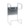 Dry Wipe Dispenser, Wall Mount, (148) Wipes Capacity, Metal, Gray, Manual