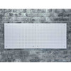 Pegboards W- 3" Hole Size, 22" W x 18" H x 1-8" D, Polypropylene, White, PK2  018