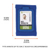Ergodyne Blue Wrist ID Badge Holder 3388