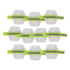 Ergodyne 3386 Hi-Vis Lime Arm Band ID Badge Holder, 10PK 3386HVPK10