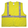 Ergodyne Lime 4XL/5XL Hi-Vis FR Safety Vest - Class 2, Dual Compliant 8261FRHL
