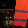 Ergodyne Rain Pants,Lightweight,HV,Orange,S 8916