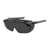Ergodyne OSMIN, Safety Glasses, Smoke Lens, Matte Black Frame OSMIN