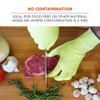 Ergodyne M Lime Cut Resistant Food Grade Gloves - Case of 144 PK 7040-CASE