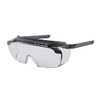 OSMIN, Safety Glasses, Anti-Fog, Clear Lens, Matte Black Frame