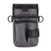 Belt, Gray Tool Pouch with Device Holster Belt Loop, Gray, Polyester