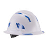 Ergodyne Reflective Hard Hat with Safety Helmet Sticker Kit, Blue 8961