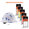 Ergodyne Reflective Hard Hat with Safety Helmet Sticker Kit, Blue 8961