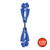 Ergodyne Swivel Glove Clip Holder, Dual Clips, Blue, PK100 3420-BULK