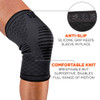 Ergodyne Knee Compression Sleeve, Black, L 601