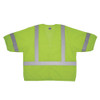 Ergodyne Breakaway Safety Vest, Polyester, Lime, Size 4XL-5XL 8315BA