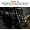 Ergodyne Black Thermal Waterproof Winter Work Gloves, L, PR 825WP