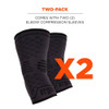 Ergodyne Elbow Compression Sleeve, Black, S 651
