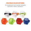 Ergodyne 3386 Hi-Vis Orange Arm Band ID Badge Holder, 10PK 3386HVPK10
