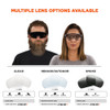 Ergodyne OSMIN, Safety Glasses, Indoor-Outdoor Lens, Matte Black Frame OSMIN-IO