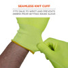 Ergodyne XL Lime Cut Resistant Food Grade Gloves - Case of 144 PK 7040-CASE