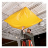 Pig PIG Magnetic Roof Leak Diverter Tarp Yellow 5' L x 5' W TLS1999-YW