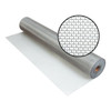Aluminum Screen, Aluminum, 24 in W, 100 ft L, 0.01 in Wire Dia, Gray