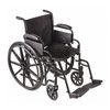 Dmi Wheelchair,250 lb,18 In Seat,Silver 503-0664-0200
