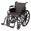 Dmi Wheelchair,250 lb,18 In Seat,Silver 503-0664-0200