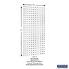 Triton Products Pegboard Organizer,Wall System,Steel WC18-WH-KIT Triton Products Pegboard Organizer,Wall System,Steel WC18-WH-KIT