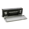 Powernail Collated Flooring Nail, 2 in L, 16, L-Head Head, 1000 PK L20016