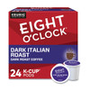 Eight Oclock Coffee, Italian Roast, K-Cup, Coffee, 0.88 lbs, 24 PK 6408