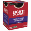 Eight Oclock Coffee, Italian Roast, K-Cup, Coffee, 0.88 lbs, 24 PK 6408