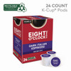 Eight Oclock Coffee, Italian Roast, K-Cup, Coffee, 0.88 lbs, 24 PK 6408