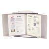 Tarifold Desk Reference Unit,20 Pockets,Clear CD272