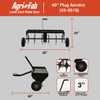 Agri-Fab 40 In. Tow-Behind Plug Aerator 45-0518 713876