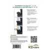 K2 2 In. Sewage Pump Quick-Connect Fitting AQC200K 475782
