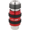 Milton 5-In-1 Universal Safety Exhaust Quick-Connect Industrial Coupler, FNPT