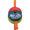Nerf Dog 5.9 In. Plush Squeak & Crunch Wedge Ball with Straps NF-2297 743387