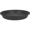 HC Companies 20 In. Black Classic Saucer PCS20005G18