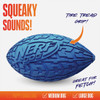 Nerf Dog 6 In. Rubber Tire Squeak Football 1571 709938