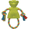 Boss Pet Chomper TPR Large Monkey With Rope Dog Toy WB15502