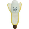 Boss Pet Chomper Food Junkeez Plush Banana Small Dog Toy ZD2198 12 22