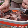 Drip EZ Pork Pullers, Solid Wood with Stainless Steel PP-1 819211
